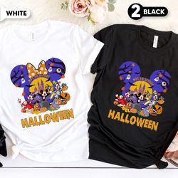 vintage disney mickey and friends halloween shirts, disney halloween shirt, mickey so scary, disney matching shirt, disn