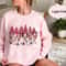 Vintage Mickey & Friends Christmas Sweatshirt, Pink Christmas tree Sweatshirt, Mickey's Very Merry Christmas Sweatshirt Disneyland Chirstmas.jpg