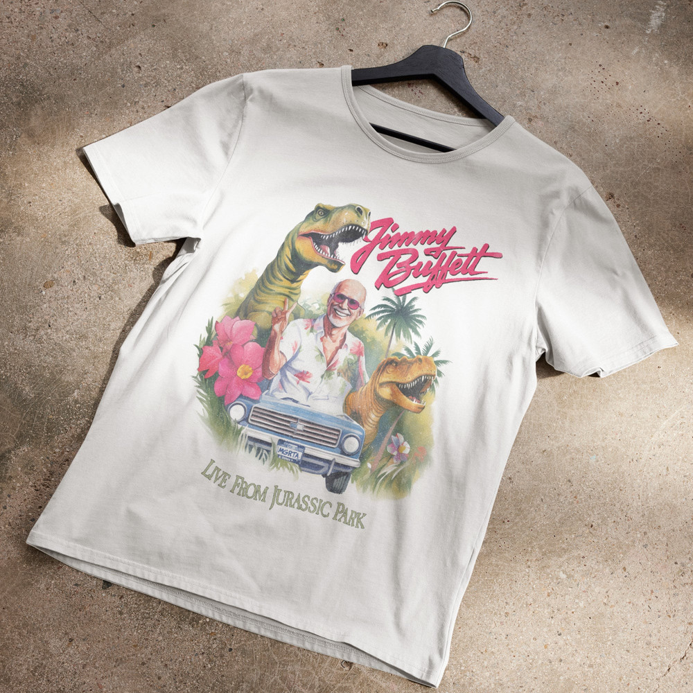 Jimmy Buffett Live From Jurassic Park T-Shirt.jpg