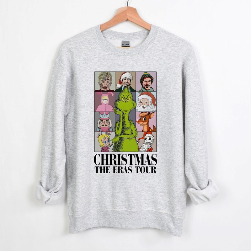 Christmas The Eras Tour Christmas Sweatshirt, The Grinch Christmas Sweatshirt, Funny Grinchmas Sweatshirt, Merry Christmas Sweatshirt.jpg