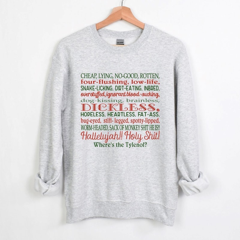 Christmas Vacation Rant Sweatshirt, National Lampoons Sweatshirt, Christmas Vacation Quotes, Clark Griswold Sweatshirt, Family Christmas 2.jpg