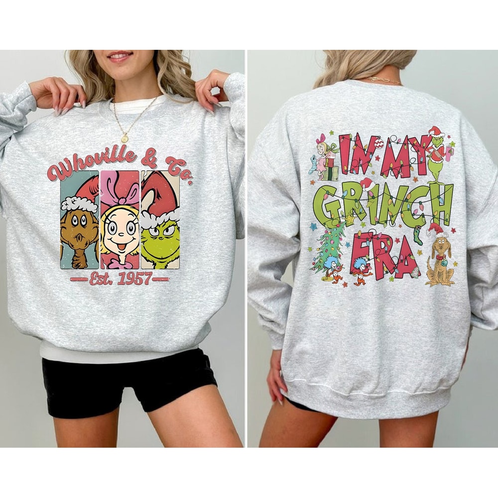 In My Grinch Era Sweatshirt, Grinch Christmas Sweatshirt, Whoville University Sweatshirt, Merry GrinchMas Sweatshirt, Christmas Movie Shirt.jpg