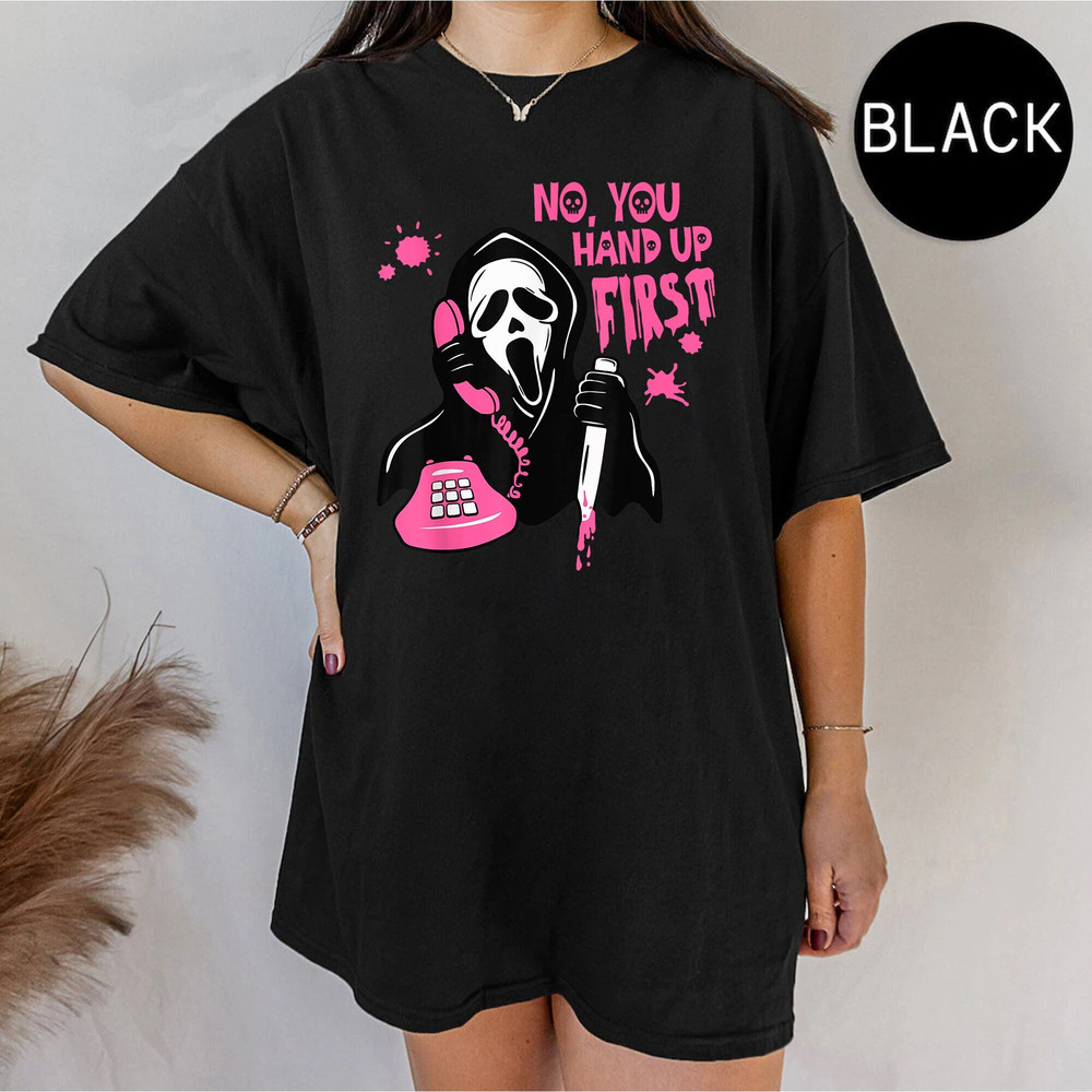 2mComfort Color Shirt No You Hang Up, Halloween T-Shirt, Ghostface Valentine Shirt, Funny Valentine Shirt, Funny Ghostface Shirt.jpg