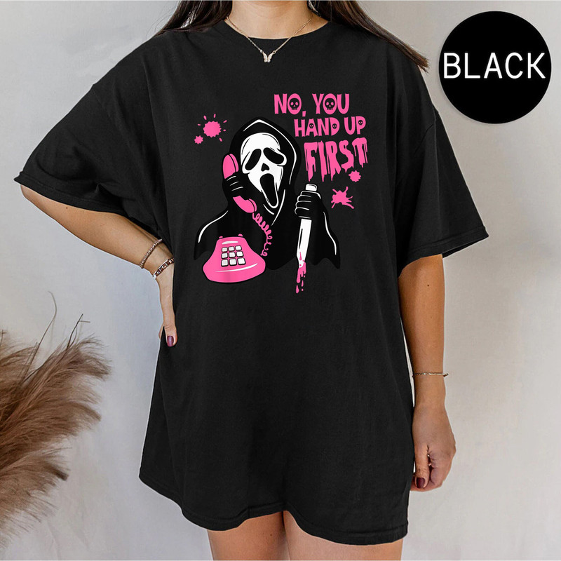 2mComfort Color Shirt No You Hang Up, Halloween T-Shirt, Ghostface Valentine Shirt, Funny Valentine Shirt, Funny Ghostface Shirt.jpg