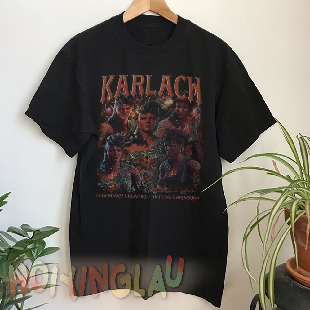 Limited Karlach Baldurs Gate 3 Vintage T-Shirt, Gift For Women and Man Unisex T-Shirt.jpg