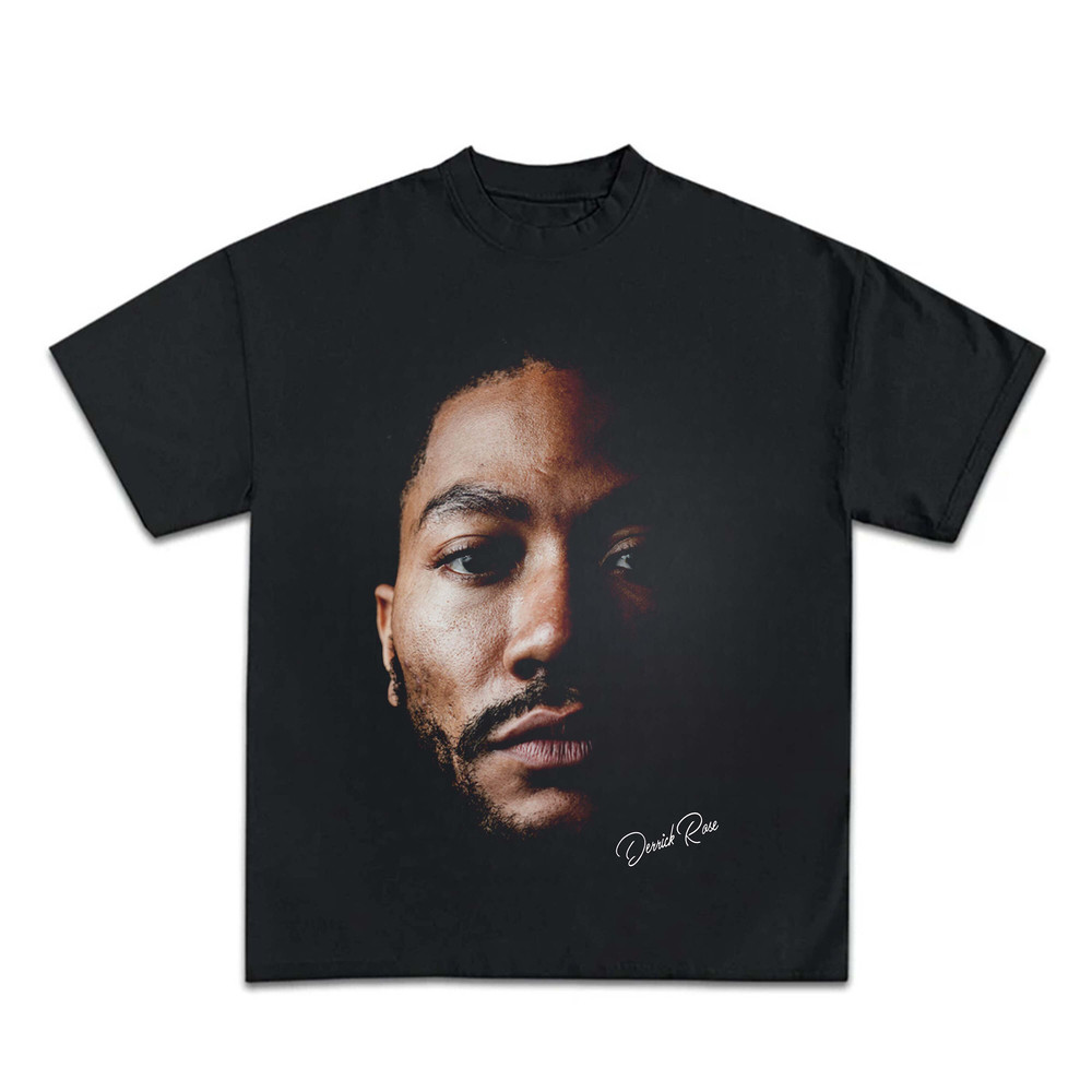 Derrick Rose Chicago Bulls Slam Cover Tee Shirt 90s Graphic Tee, Vintage Bootleg, Gift For Him, Trending Shirt.jpg