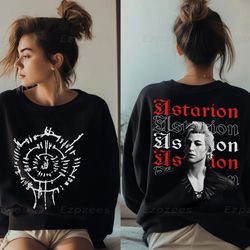 adventure awaits, game shirt, astarion shirt, astarion bulders bg3, baldur's gate 3 video game minimalist, astarion rogu