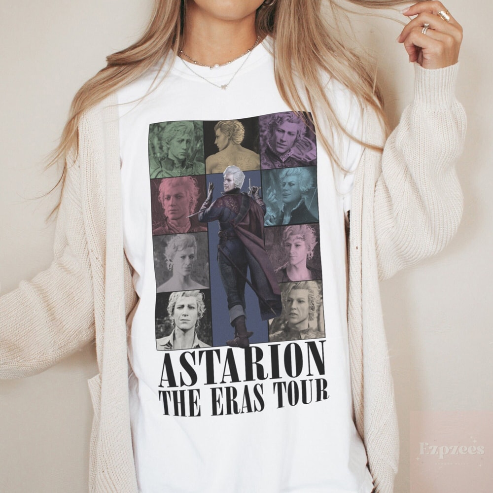 Astarion The Eras Tour Shirt, Astarion Girl Dinner Shirt, Astarion High Elf Sweatshirt, Astarion Baldurs Gate 3 Merch.jpg