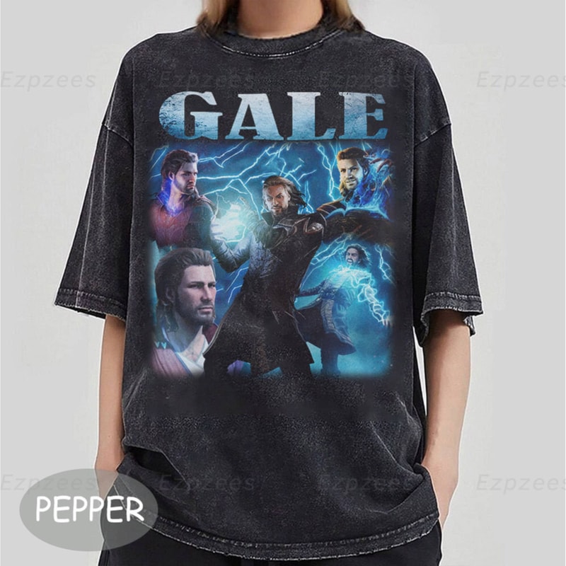 Gale Baldur's Gate 3 Tshirt Gift For Gamer, Astarion Mind Flayer Appareal For Wyll, Lae'zel Shirt For Halsin, Shadowheart Shirt For Karlach.jpg
