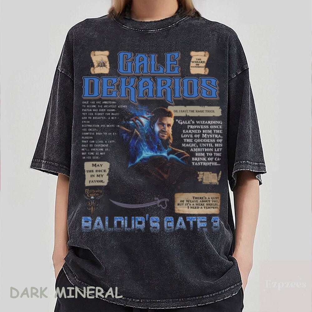 Gale Baldurs Gate 3 T-Shirt, Gale Baldurs Gate 3 Vintage Shirt,Girl Dinner Vintage, Gale Dinner Shirt, Outdoor Adventure Shirt, Game Shirt.jpg