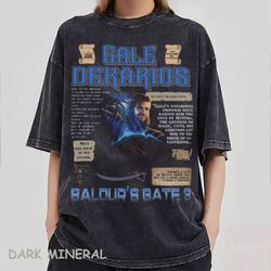 gale baldurs gate 3 t-shirt, gale baldurs gate 3 vintage shirt,girl dinner vintage, gale dinner shirt, outdoor adventure