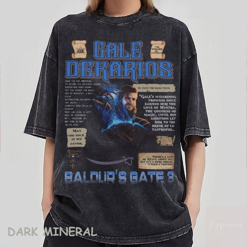 Gale Baldurs Gate 3 T-Shirt, Gale Baldurs Gate 3 Vintage Shirt,Girl Dinner Vintage, Gale Dinner Shirt, Outdoor Adventure Shirt, Game Shirt.jpg