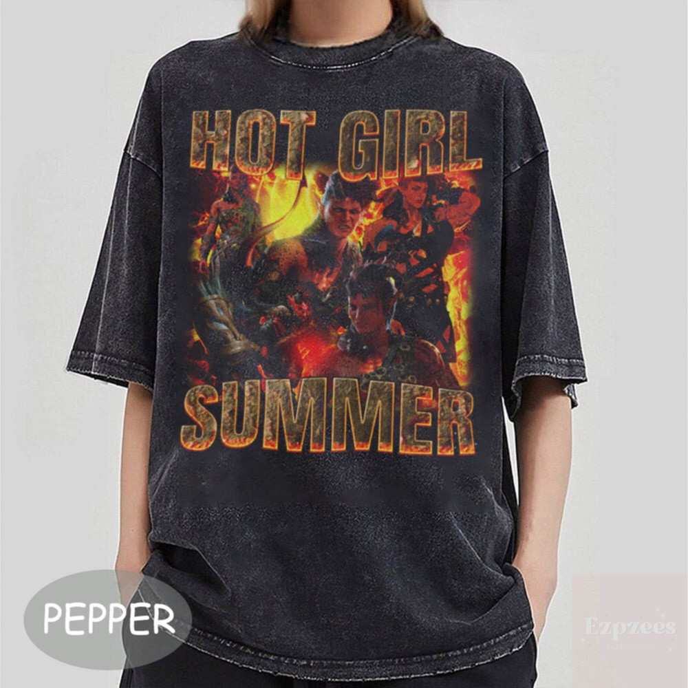 Hot Girl Summer Karlach Baldur's Gate Comfort Colors Shirt, Baulders Baldur Shirt, Baldurs Gate Bulders Karlach Merch.jpg