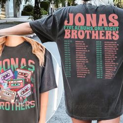 jonas brothers waffle house tour 2023 double sided shirt, jonas brothers tour shirt, jonas brothers shirt, concert 2023