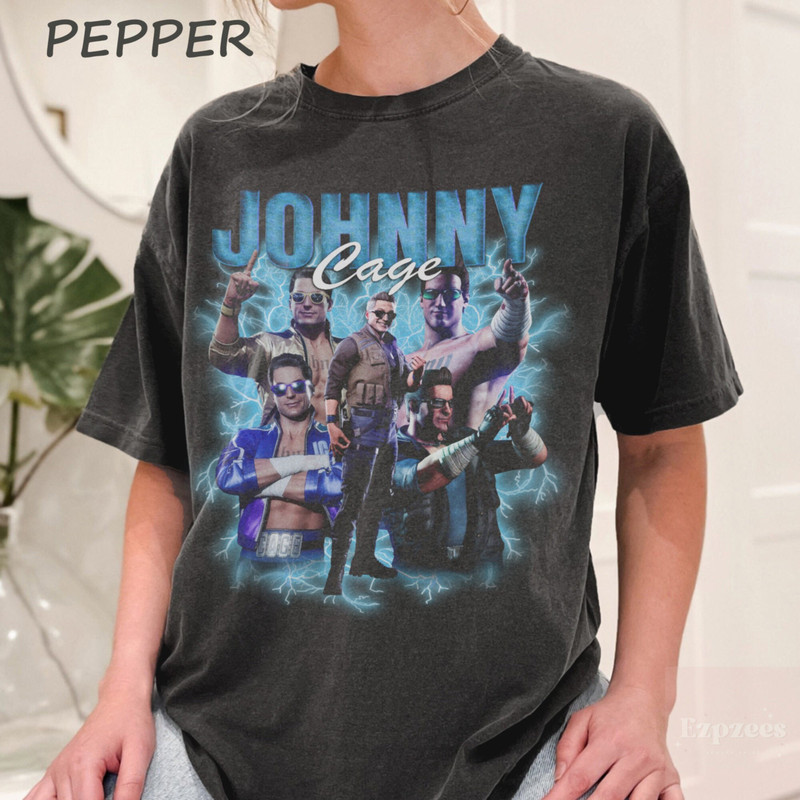 Limited Johnny Cage MK1 Vintage Shirt, Gift For Women and Man Unisex Comfort Colors Tshirt.jpg