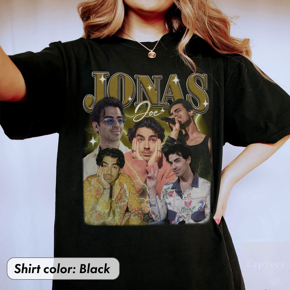 Vintage Joe Jonas 90's Shirt, Joe Jonas T-shirt, Joe Jonas Graphic Tee, Gift For Women and Man Unisex Comfort Color Shirt.jpg