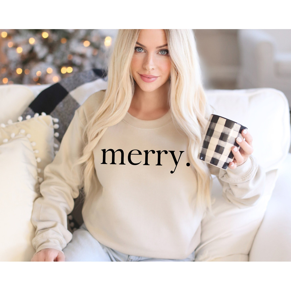Christmas Sweatshirt, Merry Christmas Sweatshirt, Christmas Shirt for Women, Christmas Crewneck Sweatshirt, Holiday Sweater, Christmas Gift.jpg