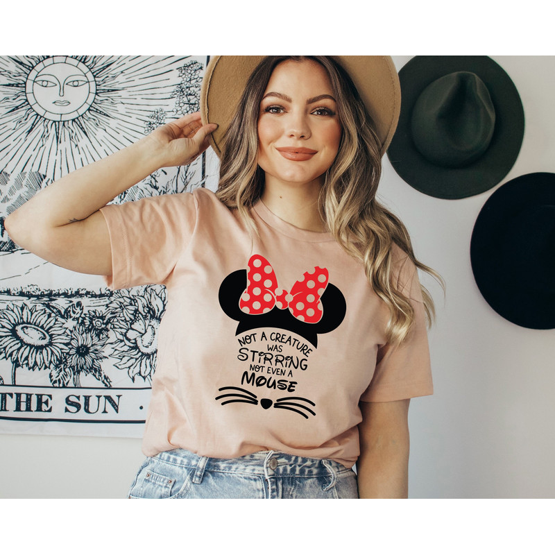 Disney Family Christmas Shirt, Not A Creature Was Stirring Disney Top, Christmas Disney Group Shirts, Disney Family Holiday Shirt.jpg