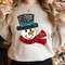 Faux Embroidery Christmas Sweatshirt, Christmas Snowman Sweatshirt, Christmas Sweater, Christmas Shirts for Women, Funny Snowmen Sweatshirt.jpg