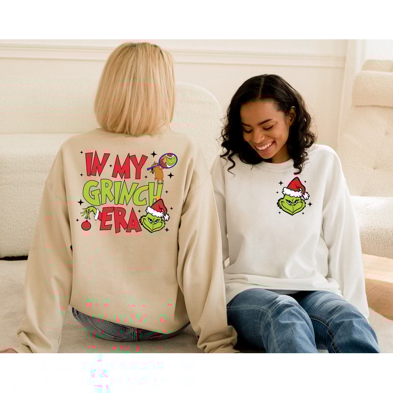 In My Grinch Era Sweatshirt, Grinch Christmas Sweatshirt, Grinchmas Sweatshirt, Christmas Sweatshirt, Christmas Shirt, Christmas Gift.jpg