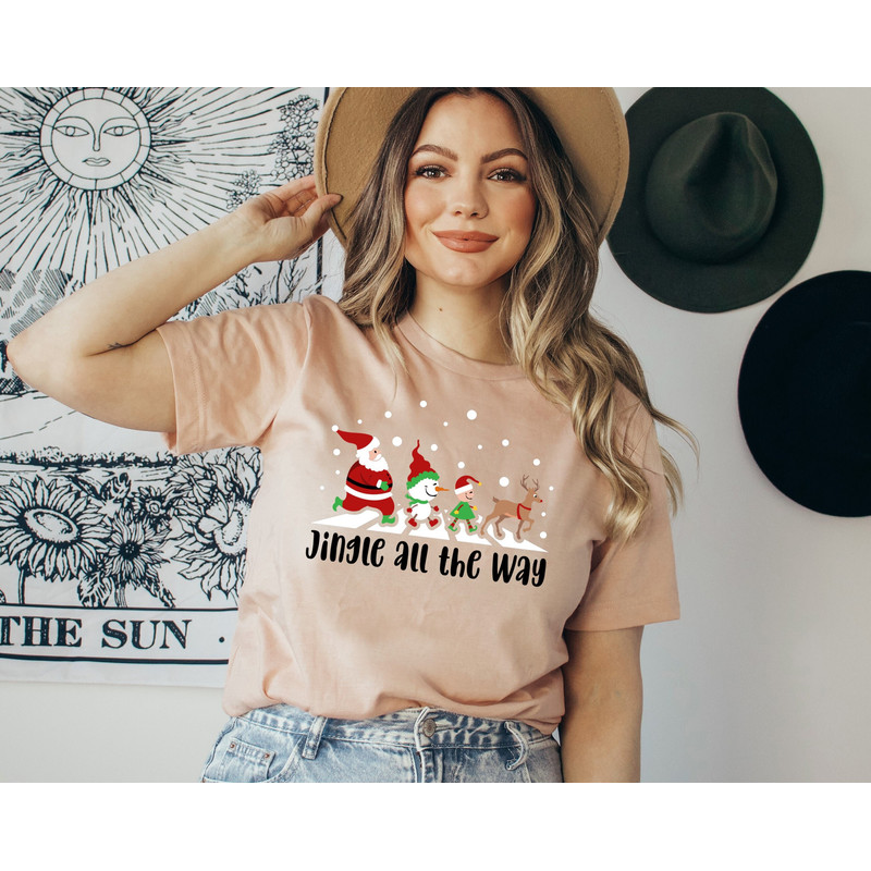 Jingle All The Way Shirt, Christmas Squad Tee, Jingle Shirt, Holiday Gift Shirt, Christmas Party Tee, Festive Christmas Squad Shirt.jpg