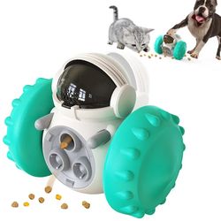 interactive tumbler dog puzzle toy: engaging slow feeder & treat dispenser