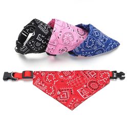 Adjustable Pet Bandana: Washable Scarf for Dogs & Cats, Birthday Party Dress-Up