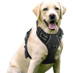 Reflective Adjustable Pet Dog Harness: Breathable Vest for Dogs & Cats