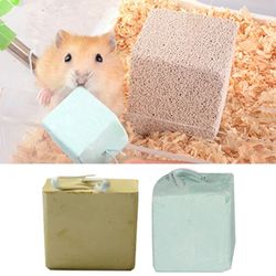 Small Pet Chew Toys: Mineral Calcium Stone for Hamsters, Rabbits, Rats, Squirrels