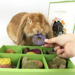natural grass molar snacks for small pets: hamster, rabbit, guinea pig chew toy