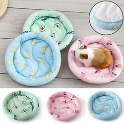 soft plush small pet nest mat: warm bed for hamsters, hedgehogs, rabbits