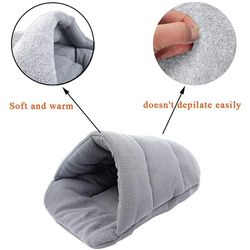 soft fleece small pet cave: guinea pig, rabbit, hamster bed