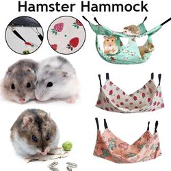 Cotton Hammock Bed: Double Layer Warm Nest for Small Pets
