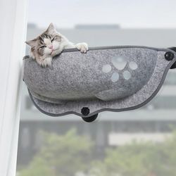 cat window hammock: strong suction cups for kitty's comfort