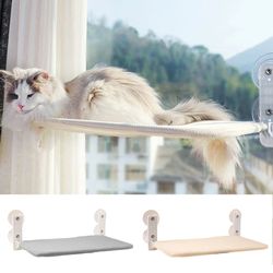 Foldable Cat Window Hammock - Cordless with Strong Suction Cups