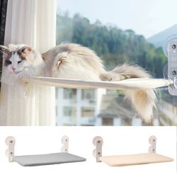 foldable cat window hammock - cordless with strong suction cups