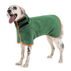 Microfiber Dog Bathrobe: Prevent Water Splashes, Absorbent Pet Towel for Dogs & Cats