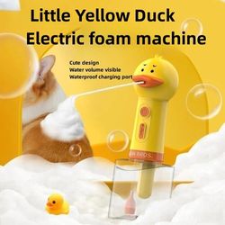 electric pet cleaning foam machine: bathing launcher for cats & dogs