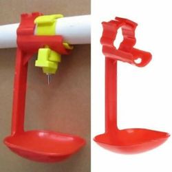 plastic hanging hamster drinker: feeder & fountain for pets