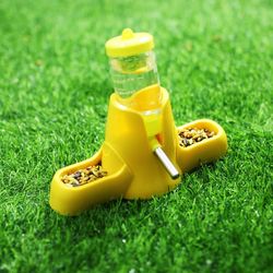 Small Animal Accessories: Hamster Water Bottle & Feeder