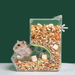 Pet Automatic Feeder & Food Dispenser for Hamster, Rabbit, Chinchilla
