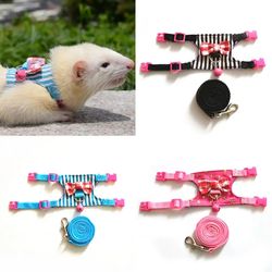PetChestStrapwith Bowtie: Hamster, Rabbit, Ferret LeaSH