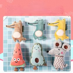 cute and durable pet chew toys: interactive supplies for cats and dogs