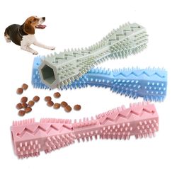 effective dog toothbrush: durable chew toy for clean teeth & gum massage | pet dental care essential