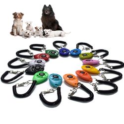 Adjustable Dog Clicker Trainer with Sound & Strap
