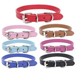 Adjustable Alloy Buckle Dog Collar - Ideal for Small & Medium Pets