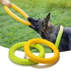 Durable Dog Toys: Flying Disk, Training Ring, Anti-Bite