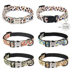 Custom Engraved Dog Collar - Personalized ID for Small, Medium & Large Dogs