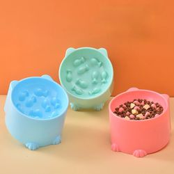 Cartoon Food Dispenser Water Bowl for Cats & Dogs
