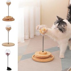 Tumbler Swing Toys for Cats | Interactive Cat Toy & Food Feeder